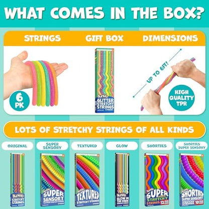 Water rinsing process demonstrating how easily the BUNMO tactile sensory strings can be washed.