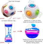 Scientoy tactile fidget tools including mesh and marble toys