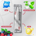 Zooone NAD+ dietary supplement single serve stick packs