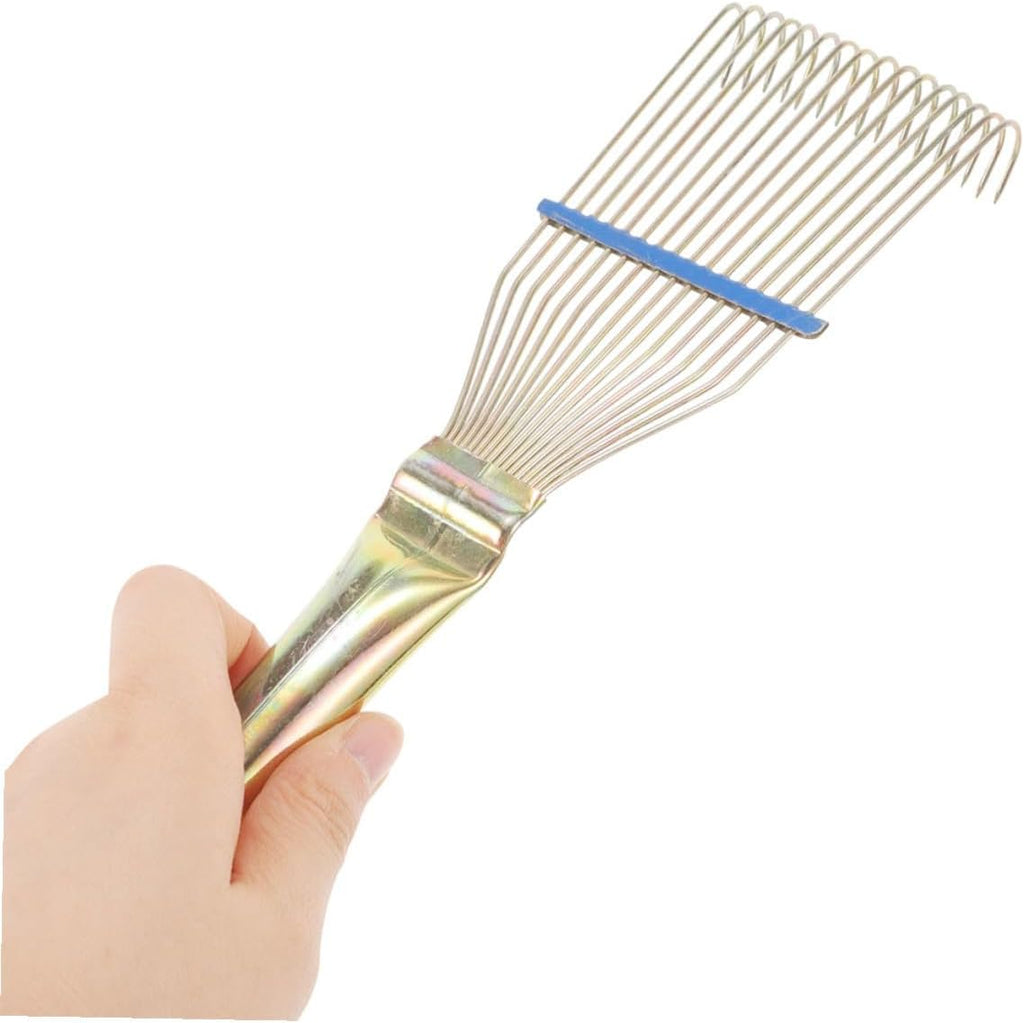 Callaron animal sheepskin cleaning tool being washed with water for easy maintenance