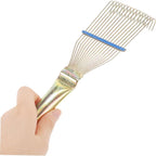 Callaron animal sheepskin cleaning tool being washed with water for easy maintenance