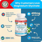 Nature's Branch Magnesium Glycinate bottle lifestyle and wellness placement