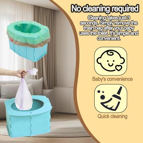 Fuich travel potty seat dimensions and weight illustration