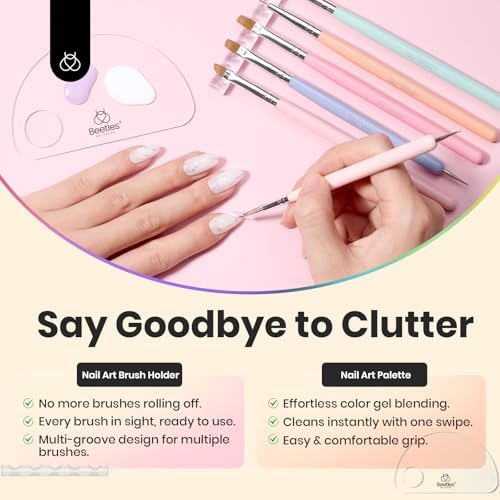 Beetles liner brush kit for French manicure and gel painting
