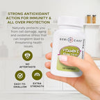 GeriCare vitamin E dietary supplement bottle back packaging and ingredients