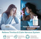 UltraViat tinnitus supplement bottle with capsule serving preview