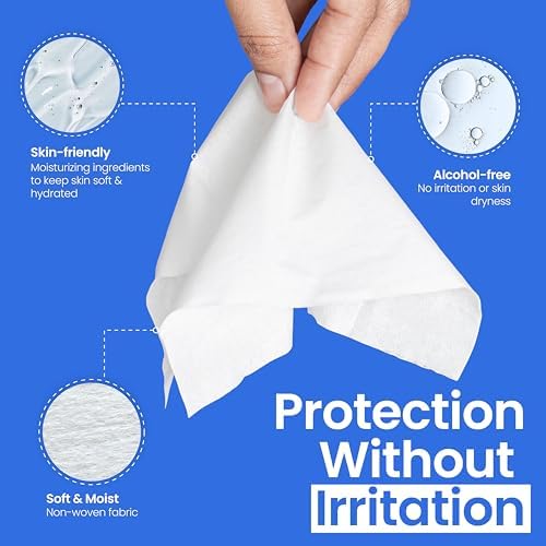 Safe n Simple protective wipes for improving ostomy pouch adhesion