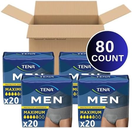 Tena maximum absorbency underwear grey design detail