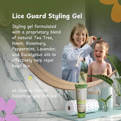Little Green Lice Guard Hair Styling Gel for kids protective hairstyles
