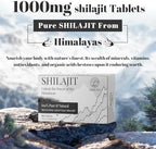 Orbilive Shilajit tablets ingredient highlights
