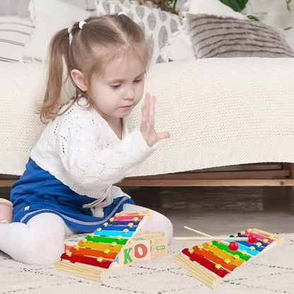 USA imported authentic educational xylophone toy for Indian toddlers.