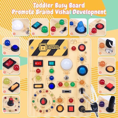 HarVow toddler activity board back view showcasing engraved alphabets and numbers for early learning