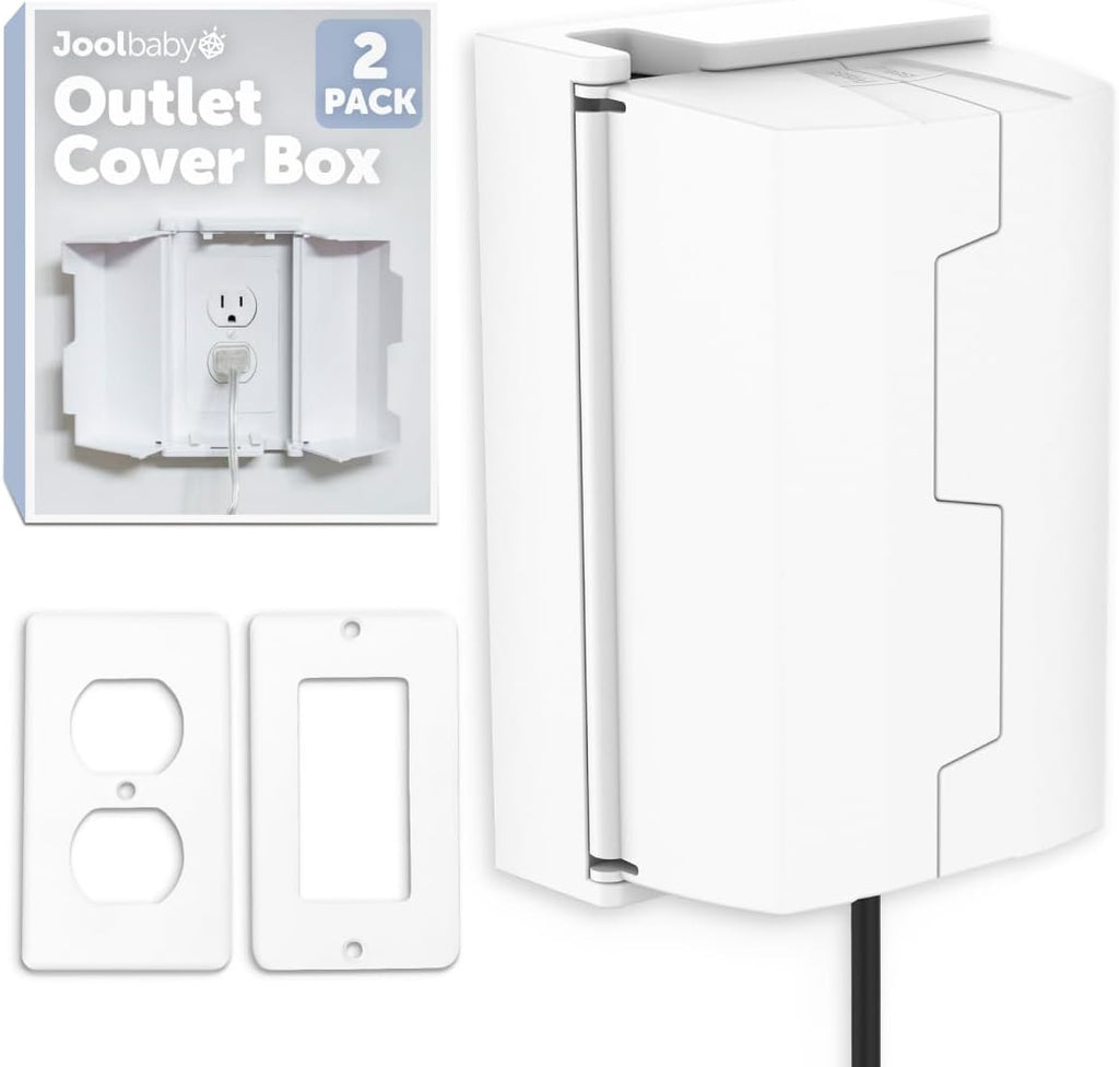 Jool Baby child safety outlet cover box front view