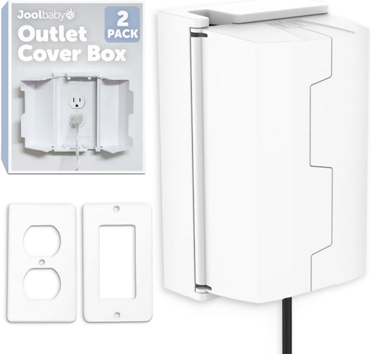 Jool Baby child safety outlet cover box front view