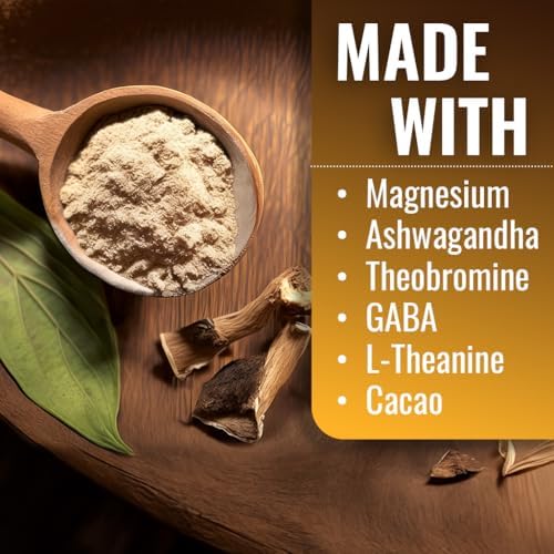 Vitamatic calming herbal blend showing kava kava root, magnesium, and ashwagandha formulation capsule count