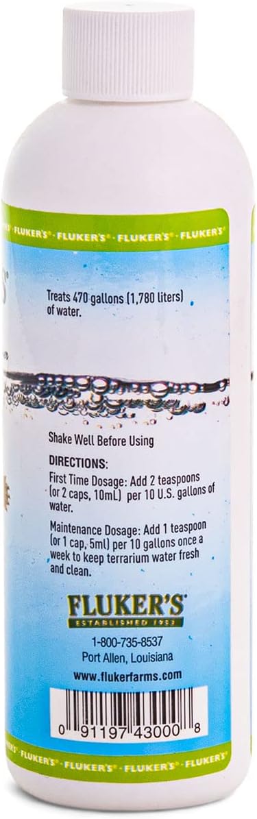 Close up of Fluker's reptile waste remover label details