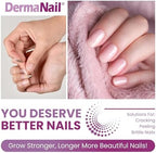 DermaNail liquid nail conditioner bottle and box packaging