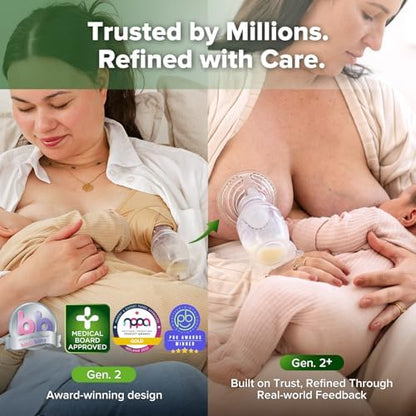 Authentic Haakaa premium manual breast pump packaging showing the food-grade safety seals.
