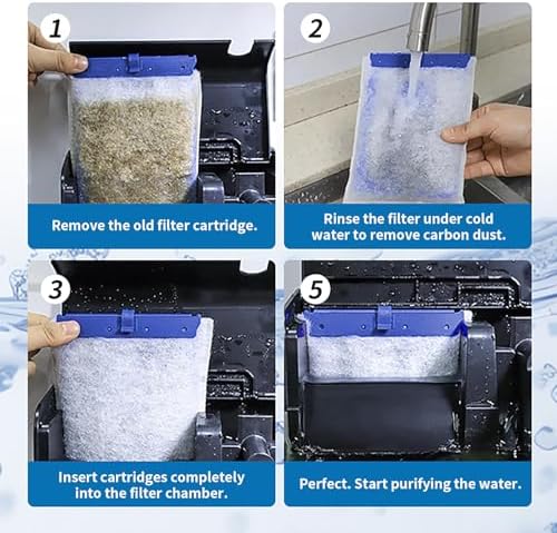 Esctabalt large filter cartridges being unboxed for fish tank maintenance