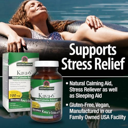 Authentic USA imported herbal supplement bottle for calming relaxation