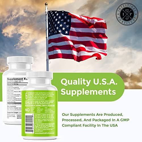 Intestinal Fortitude GLR-6 120 capsule vegan formula bottle close up