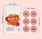 The Patch Co Slrvio GLP-1 patches showing adhesive design