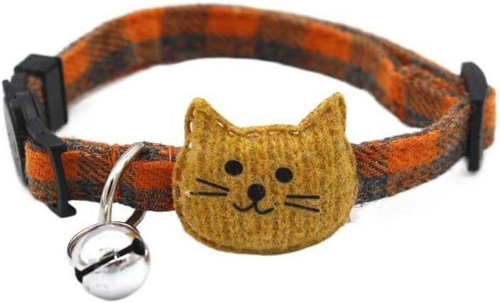 Cats Collar with Bell Cute Dog Necklace Cat Neck Strap Dress Up for Dogs Cats Clothing Gift Pet Decorative(Blue) - Image 10