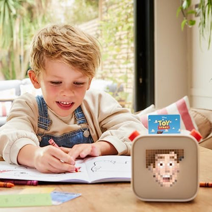 Yoto Super Simple Songs Bedtime and Happy tracks card layout displaying authentic colorful artwork.