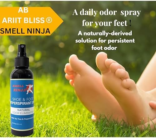 Extra strength shoe smell remover for athletes and sports gear