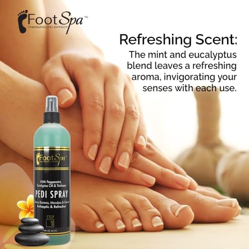 Professional grade antiseptic foot refresher imported from USA