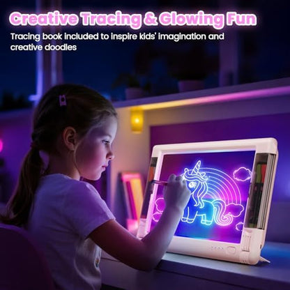 Geokay drawing board showing magnetic storage and built-in stand