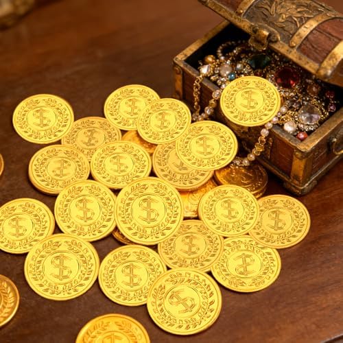WSepascI embossed play coins for kids classroom reward tokens