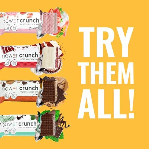 Power Crunch Protein Wafer Bars, High Protein Snacks with Delicious Taste, Triple Chocolate, 1.4 Ounce (12 Count) - Image 6