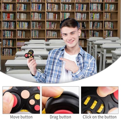Yrissmiss office desk fidget spinner toy displaying the attached durable lanyard strap.