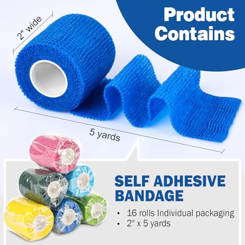 AZEN cohesive athletic tape applied securely around a human wrist for injury compression