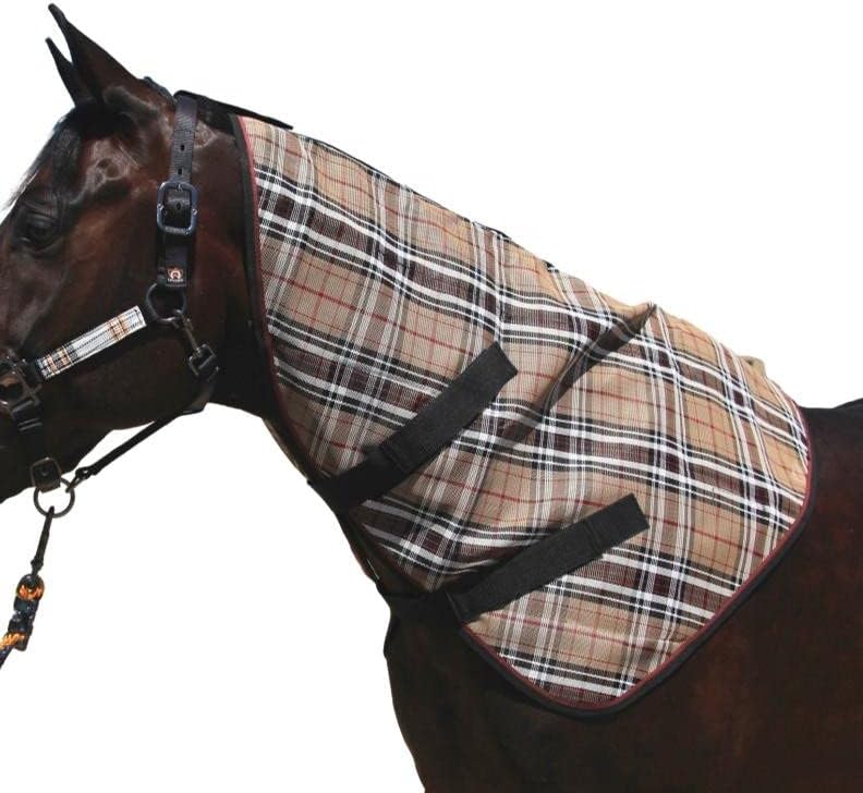 Kensington Signature Textilene horse neck piece packaging and label