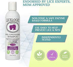 LiceLogic lavender scented lice repellent shampoo for kids