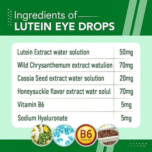 Buie Lutein Eye Drops side profile packaging