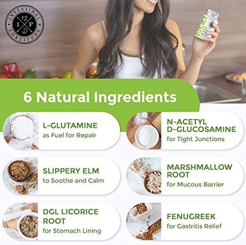 Intestinal Fortitude GLR-6 gut health supplement ingredient highlights