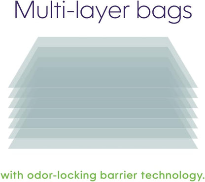Premium odor locking cat litter replacement bags for indoor home freshness