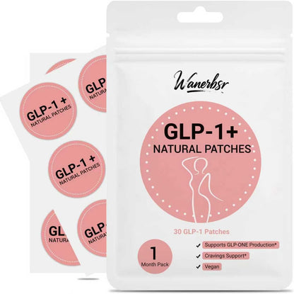 Wanerbsr GLP-1 Support Patches front view packaging