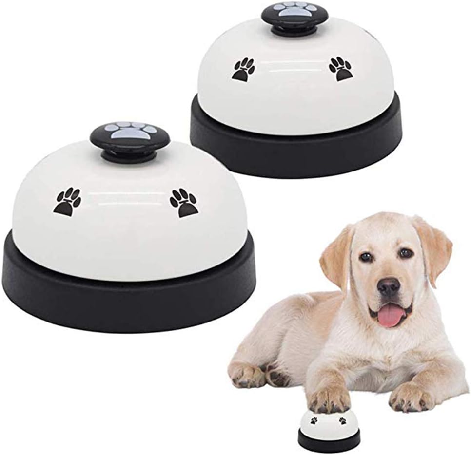 Petyoung dog bell with rubber base on floor