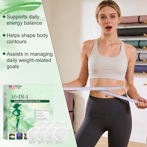 Demonstration of applying the gentle formula skin firming patch on a localized body area