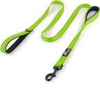 Plutus Pet Double Handle Dog Leash 6ft Long, Padded 2 Handle, Heavy Duty, Reflective Training Leash for Medium Large Dogs, Dual Handle Lead (Pink) - Image 10