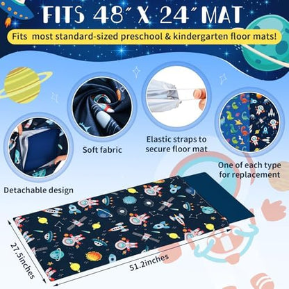 CroBlissful preschool cot sheet displaying the soft microfiber fabric texture detail.