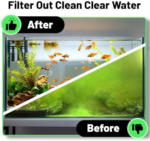 Hygger mechanical filtration mat used as an intake guard to protect shrimp