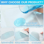 Threlaco disposable diaper changing mat in commercial restroom