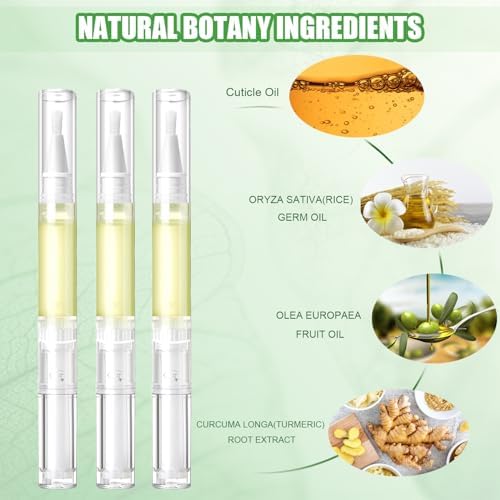Nail growth oil pen for moisturized and healthy nails