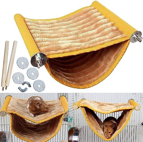 Small pet inside FunMove hanging tent hut nest