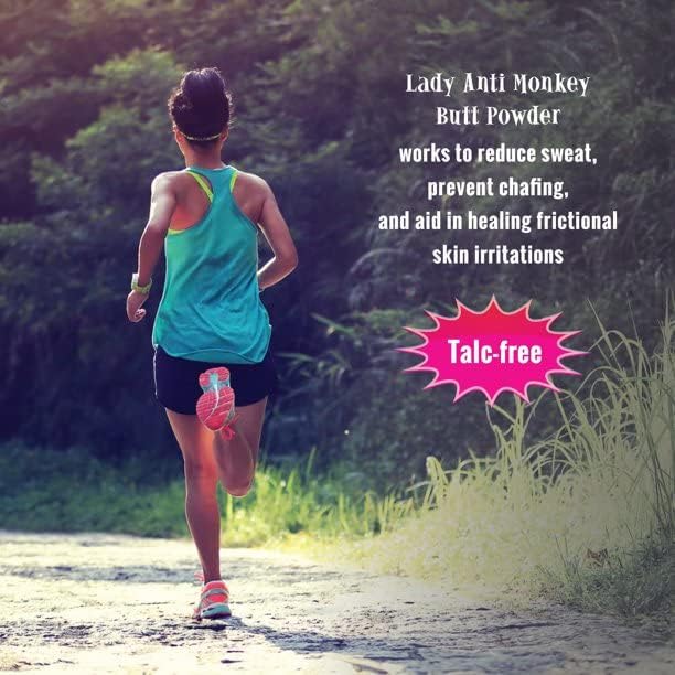 Anti-friction skincare powder for active women and athletes in India.